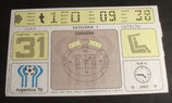 Fußball WM 1978  - Spiel 31 - Eintrittskarte - Ticket