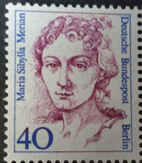 Berlin FddG  40 Pf   -  Maria Sibylla Merian