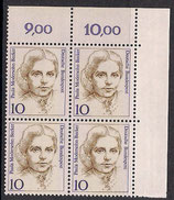 Bund 1359 Paula Modersohn-Becker  10 Pf   ** in Einheiten