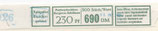 Bund 0999   230 Pf   Banderole R300