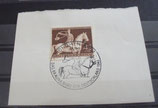 DR 0854  Briefstück mit SST  München Riem - Braunes Band 1943