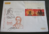 Bund 2391f FDC   Block 65  Klassisches Theater (1 Kuvert)