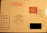 Bund 0381 Deutscher Katholikentag  1962 Ersttagsbrief FDC