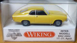 Wiking 827  Opel Manta blassgelb  (Messemodell IMB 2002)
