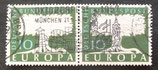 Bund 0268 wP mit Werbestempel  Oktoberfest 1957