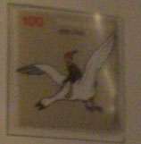 Bund 2705  100 ct  Nils Holgersson mit Gans  **