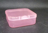 Klarsichtschachtel  (Box)  5,3cm x 5,3cm x 1,9cm   lose  rotton