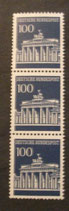 Bund 0510v 100 Pf Brandenburger Tor  R03  III.Wahl