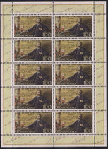 Bund 1828 KLB 100 Pf   100 Jahre Alfred-Nobel-Testament