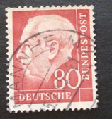 Bund 0192 -  80 Pfg  gest.  Heuss