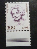Bund 2159 FddG 300 Pf / 153 Eurocent  **