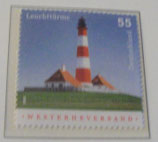 Bund 2474  55  cent  Westerheversand - Leuchtturm