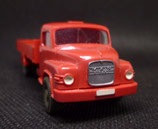 MAN  415  rot  Pritsche mit Plane statt Tank