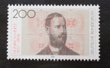 Bund 1710 200 Pf  100. TT Heinrich Hertz  **