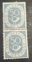 Bund 0134  sP  50 Pf  Posthorn  gest