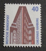 Bund 1379uI  RA01  40 Pf  SWK **   [0500]