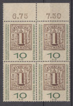 Bund 0310b  VB  Interposta Hamburg  **