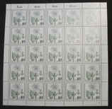 Berlin  0629-0632  Flora  Wohlfahrtsmarken  4 Werte BG025 **