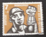 Bund 0270  7 +3 Pf   Wohlfahrt  1957
