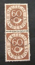 Bund 0135   sP  60 Pf  Posthorn  gest