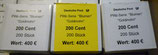 VP-Schachtel  Blumen 200 cent