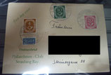 Bund 0124, 0128 und 0130 auf FDC  eg