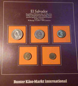 Kalender 1980/1 -   mit Münzen beklebt    60x20