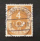 Bund 0124    4 Pf  Posthorn  gest