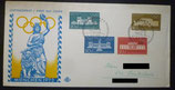 BD 0624ff  Olympiamarken 1970 auf Brief  ESST