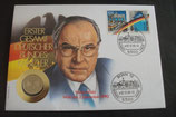Numisbrief Deutsche Einheit - Erster Gesamtdeutscher Kanzler
