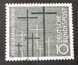 Bund 0248 10 Pf Kriegsgräberfürsorge 1956  gest.