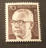 Bund 0641 Heinemann  70 Pf