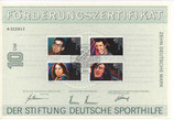 DSH Förderungszertifikat - 1988    10 DM  Bund