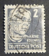 DDR oder AB  2 Pf    Käthe Kollwitz