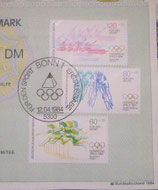 Abschnitt mit Marken eines Förderzertifikates der Deutschen Sporthilfe (DSH)   Abs-004