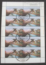 Bund 2171  KLB  100 Jahre Wuppertaler Schwebebahn   -  NAPOSTA 2001 Aufdruck