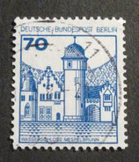 Berlin 538  -70 Pf Burgen und Schlösser  - nF gestempelt
