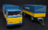 Wiking 460 Scania  Hängerzug  gesupert  - Anhänger mit Abbruch