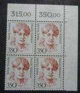 Bund 1393 Hedwig Dransfeld 350 Pf   **  in Einheit