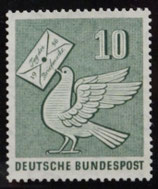 Bund 0247 10 Pf Tag der Briefmarke 1956