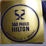 Aufkleber Hilton Sao Paulo