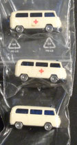 Krankentransportfahrzeuge - DRK - Einsatzfahrzeuge - 3 VW T2   -Bild zeigt Ware