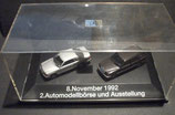 herpa MB NL Düsseldorf - PC Box  mit 2 MB Modellen - 8. November 1992 2.Automodellbörse und Ausstellung