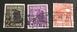 AlliBes 0036 I  ff -   Banddruck  -   15  Werte gest. aus der Ausgabe