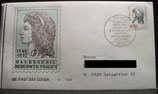 BD 1582 FDC 400 Pf Charlotte von Stein