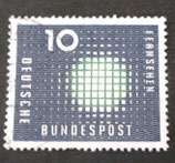 Bund 0267  10 Pf   Fernsehen
