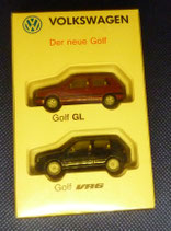VW 017 b Doppelpack Golf  GL + VR6   -  Der neue Golf  - Golf III