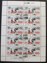 Bund 2342   KLB  17. Juni 1953  gestempelt