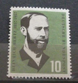 Bund 0252   10 Pf   100. Geburtstag Heinrich Hertz