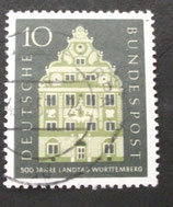 Bund 0279 10 Pf   500 Jahre Württemberger Landtag  **